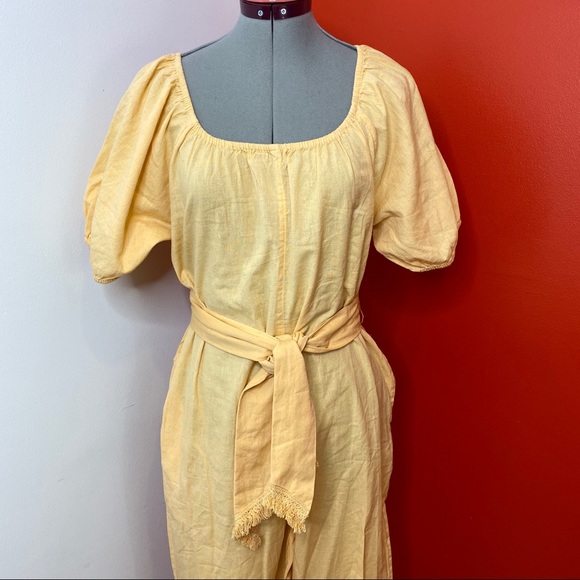 Free People Nalani Off-The-Shoulder Jumpsuit - Picture 6 of 7